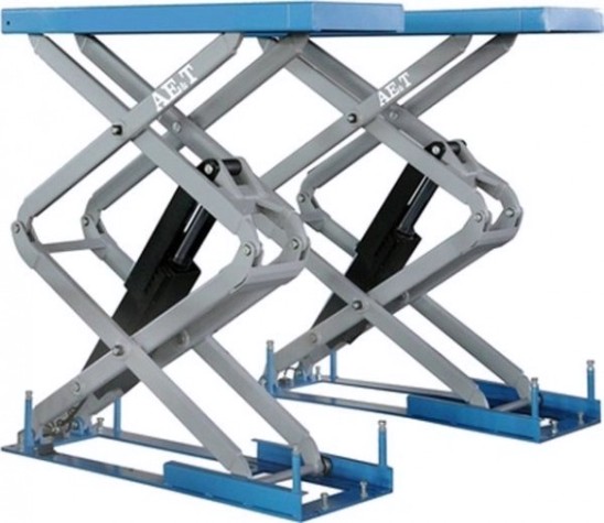 Подъемник AE&T F6105 электрогидравлический, ножничный 380В [F6105 (380)]
