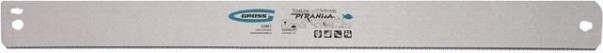 Полотно пильное для прецизионного стусла GROSS "PIRANHA" 550 мм, зуб 2D, 18 TPI [22863]