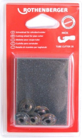 Ролик для труборезов ROTHENBERGER INOX TUBE CUTTER 070056D, 5 шт. [70056D]