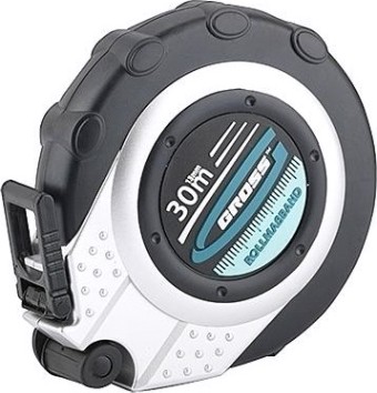 Рулетка геодезическая GROSS "Rollmasband" 30.0 м 31252 [31252]