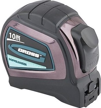 Рулетка GROSS "Doppelhaken" 10.0 м 31126 [31126]