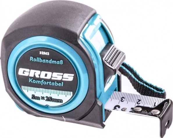 Рулетка GROSS "Komfortabel" 5.0 м 32562 [32562]