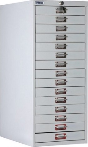Шкаф многоящичный ПРАКТИК MDC-A3/910/15 [S21299431502]