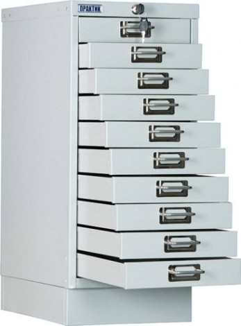 Шкаф многоящичный ПРАКТИК MDC-A4/650/10 [S21299321002]