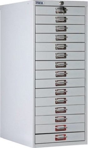 Шкаф многоящичный ПРАКТИК MDC-A4/910/15 [S21299331502]