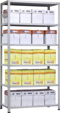 Стеллаж ПРАКТИК MS Hard 185/100 х 30/4 (4 полки)
