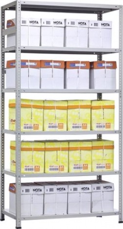 Стеллаж ПРАКТИК MS Hard 220/100 х 40/6 (6 полок)