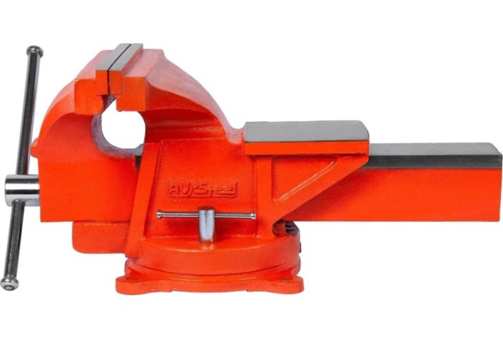 Тиски AV Steel AV-940010 слесарные поворотные, 250 мм