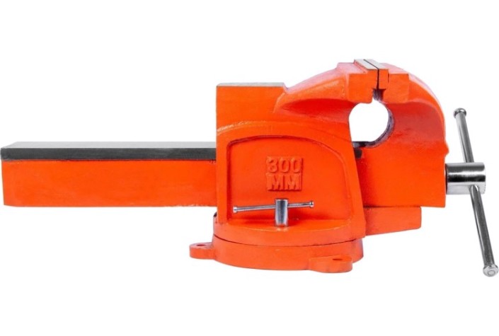 Тиски AV Steel AV-940012 слесарные поворотные, 300 мм