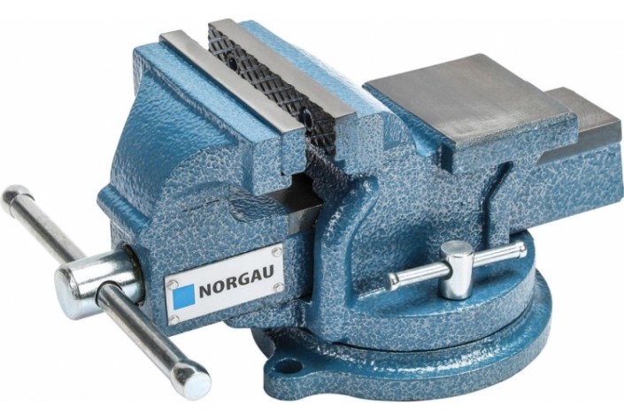 Тиски Norgau N408-200 200 мм слесарные поворотные [073003200]