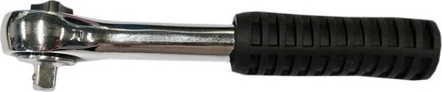 Трещотка СОЮЗ 1045-15-R1/4C квадрат 1/4", 39 зубов, пластиковая рукоятка