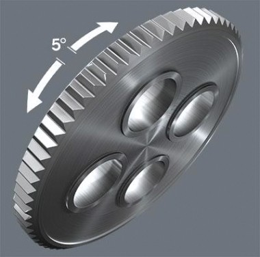 Трещотка WERA ZYKLOP-KNARRE WE-004004 1/4", 141 мм [WE-004004]