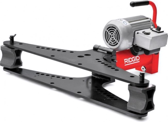 Трубогиб электрогидравлический RIDGID 3812E с откидывающейся верхней пластиной [13771]