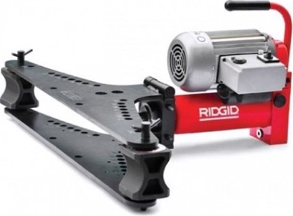 Трубогиб электрогидравлический RIDGID HB382E с откидывающейся верхней пластиной [39243]