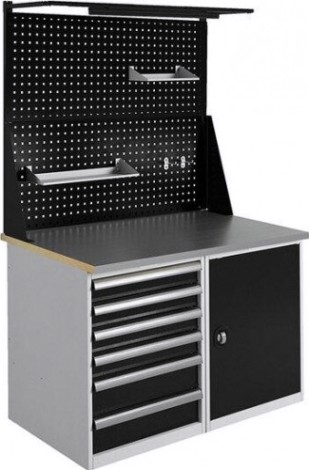 Верстак слесарный двухтумбовый ПРАКТИК Expert T WTH120.T6/T1.021 (№3) [К30299335338]