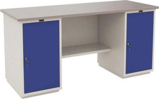 Верстак слесарный двухтумбовый ПРАКТИК Profi WT180.WD1/WD1.000 Верстак слесарный двухтумбовый ПРАКТИК Profi WT180.WD1/WD1.000