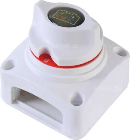 Выключатель массы SEAFLO в пластиковом корпусе 275-1250А, 12V/24V [SFCBS-275-201]